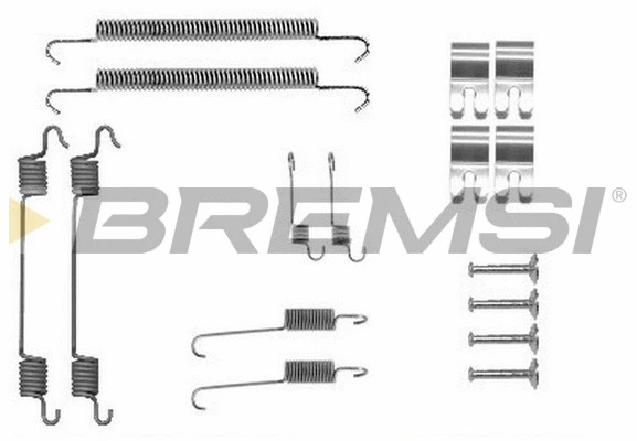 Kit d'accessoires, mâchoire de frein BREMSI SK0029