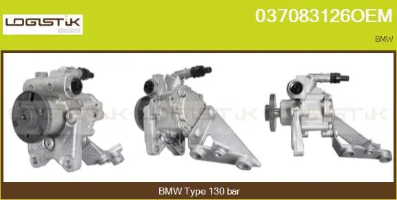 Pompe hydraulique, direction LGK 037083126OEM