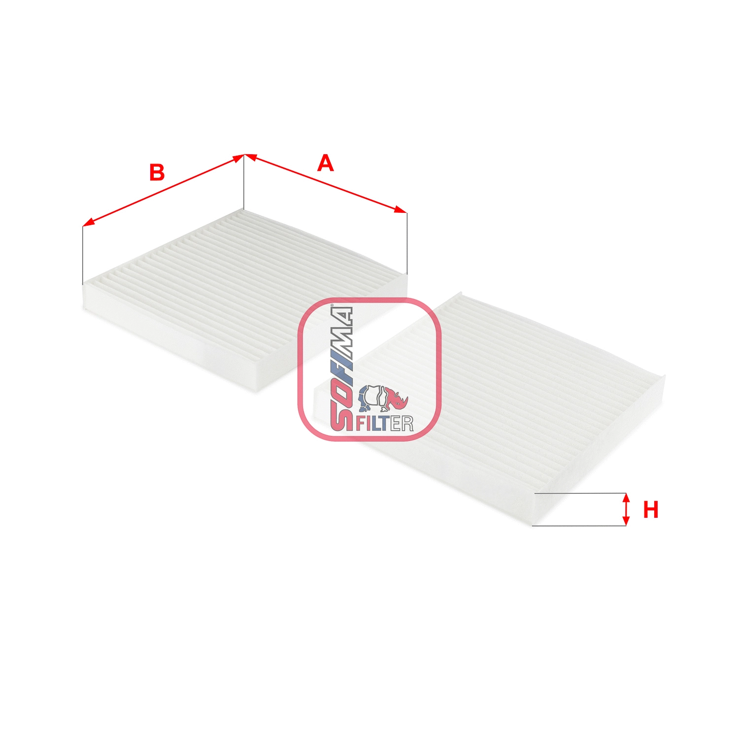 Filtre, air de l'habitacle SOFIMA S 3251 C