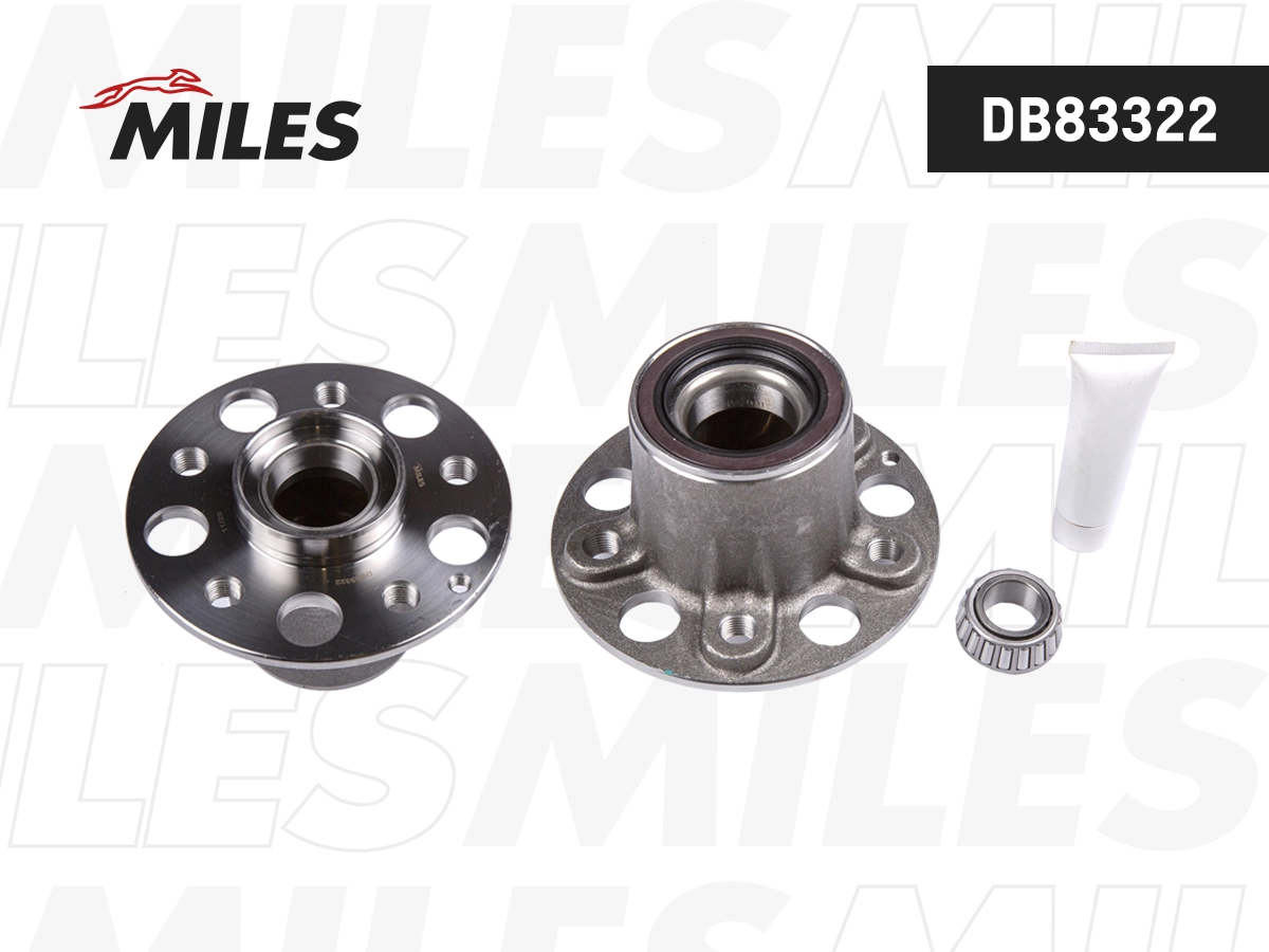 Fusée d'essieu, suspension de roue MILES DB83322