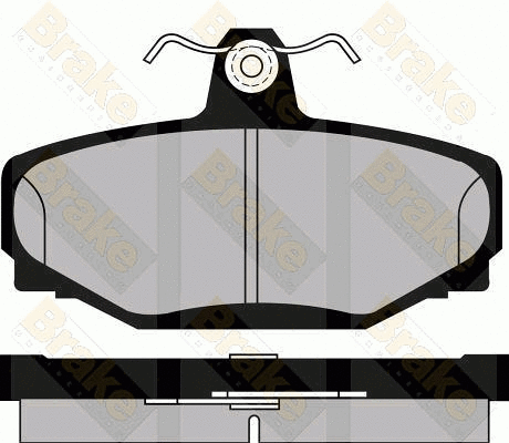 Kit de plaquettes de frein, frein à disque Brake ENGINEERING PA555