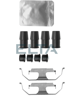 Kit d'accessoires, plaquette de frein à disque ELTA AUTOMOTIVE EA8783