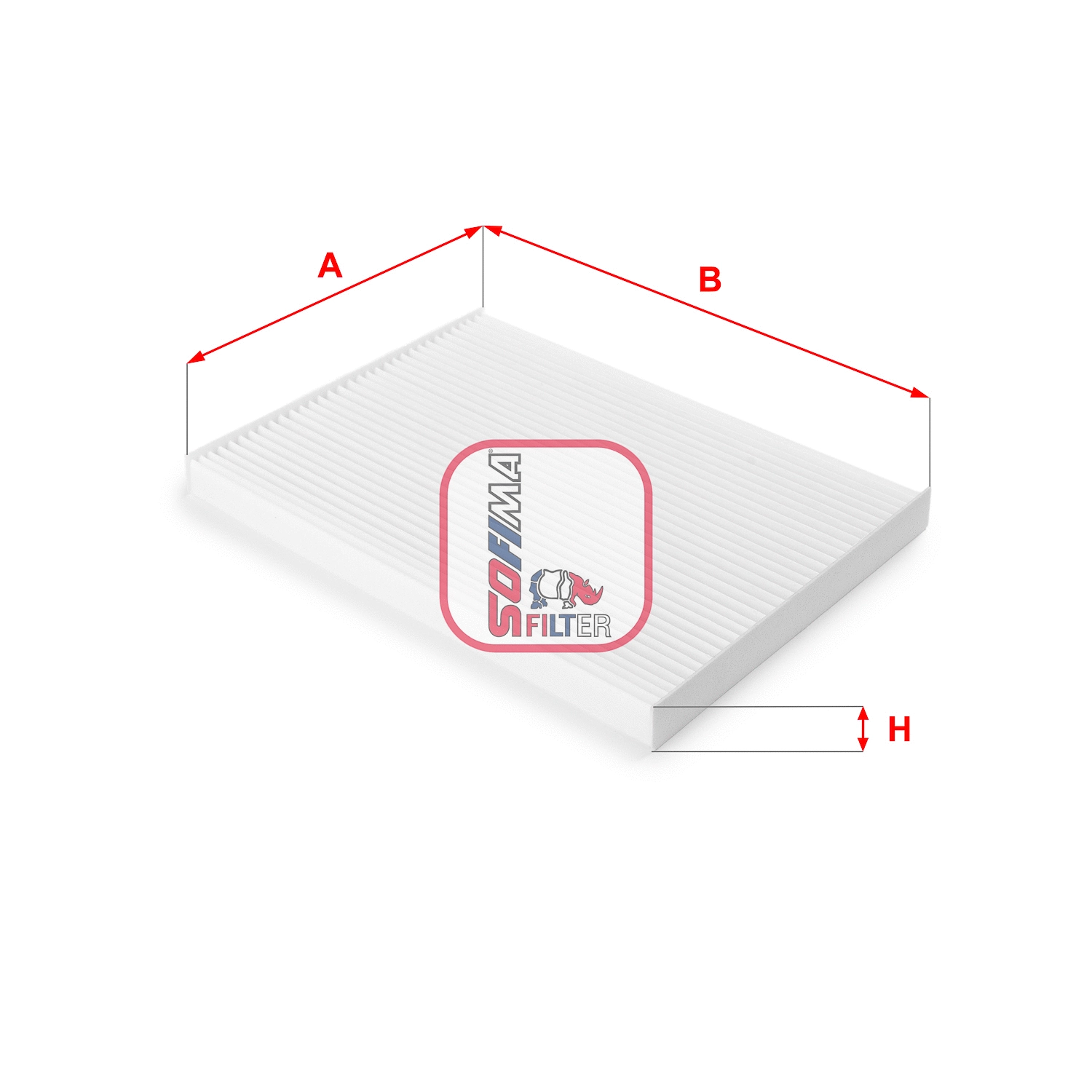 Filtre, air de l'habitacle SOFIMA S 3146 C