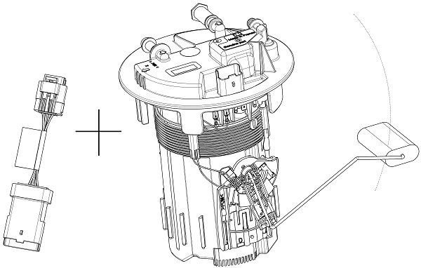 Capteur, niveau de carburant AIS AIS00131