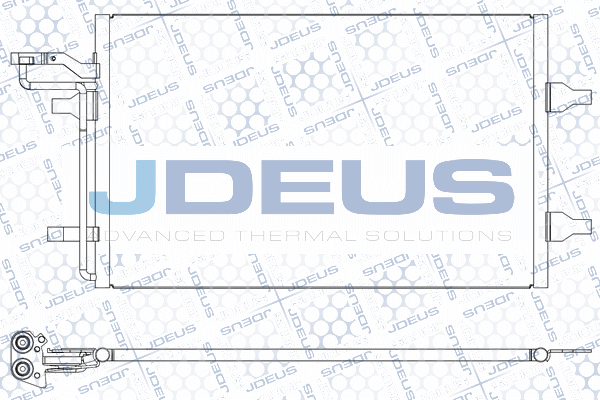 Condenseur, climatisation JDEUS M-7310580