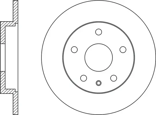 Disque de frein FIT FR0737