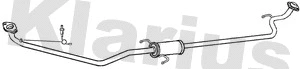 Silencieux central KLARIUS 270882