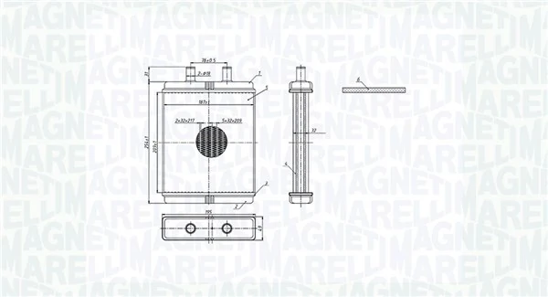 Système de chauffage MAGNETI MARELLI 350218308000