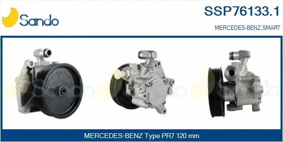 Pompe hydraulique, direction SANDO SSP76133.1