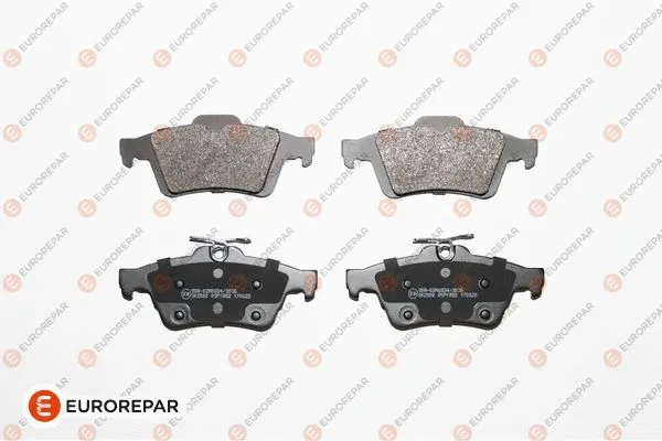 Kit de plaquettes de frein, frein à disque EUROREPAR 1623064380