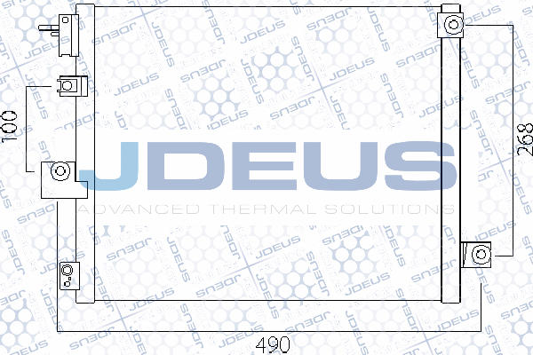 Condenseur, climatisation JDEUS 754M40