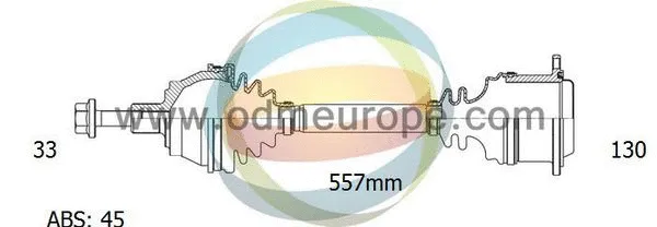 Arbre de transmission 4X4 ESTANFI EST-18-212631