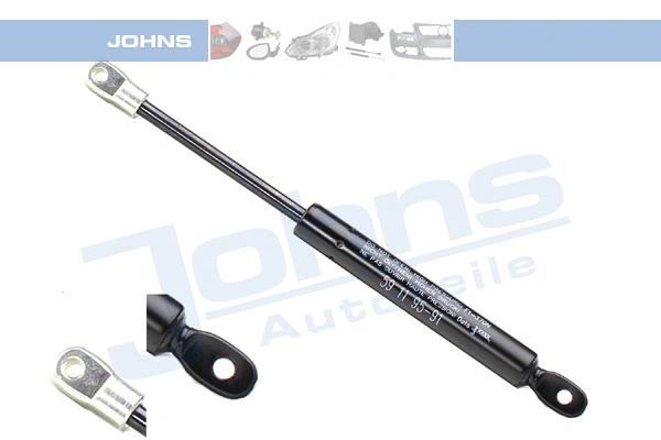 Vérin, capot-moteur JOHNS 59 11 95-91