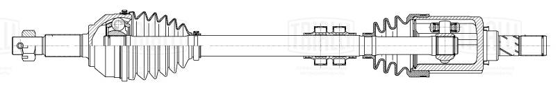 Arbre de transmission TRIALLI AR 1411