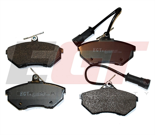 Kit de plaquettes de frein, frein à disque EGT 321606EGT