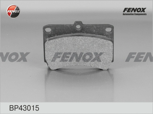 Kit de plaquettes de frein, frein à disque FENOX BP43015