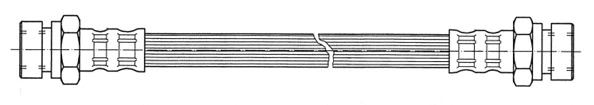 Flexible de frein CEF 510941