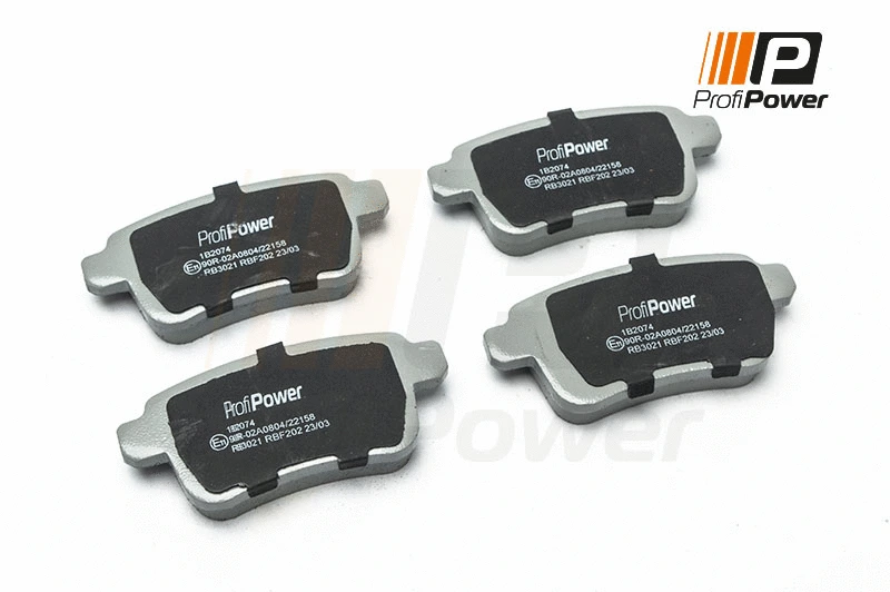 Kit de plaquettes de frein, frein à disque ProfiPower 1B2074