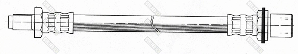 Flexible de frein GIRLING 9002144
