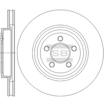 Disque de frein Hi-Q SD5518