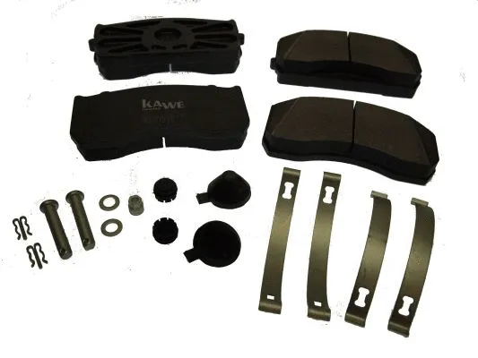 Kit de plaquettes de frein, frein à disque KAWE 88098