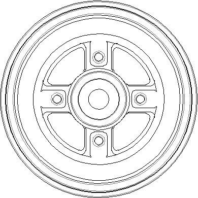Tambour de frein National NDR344