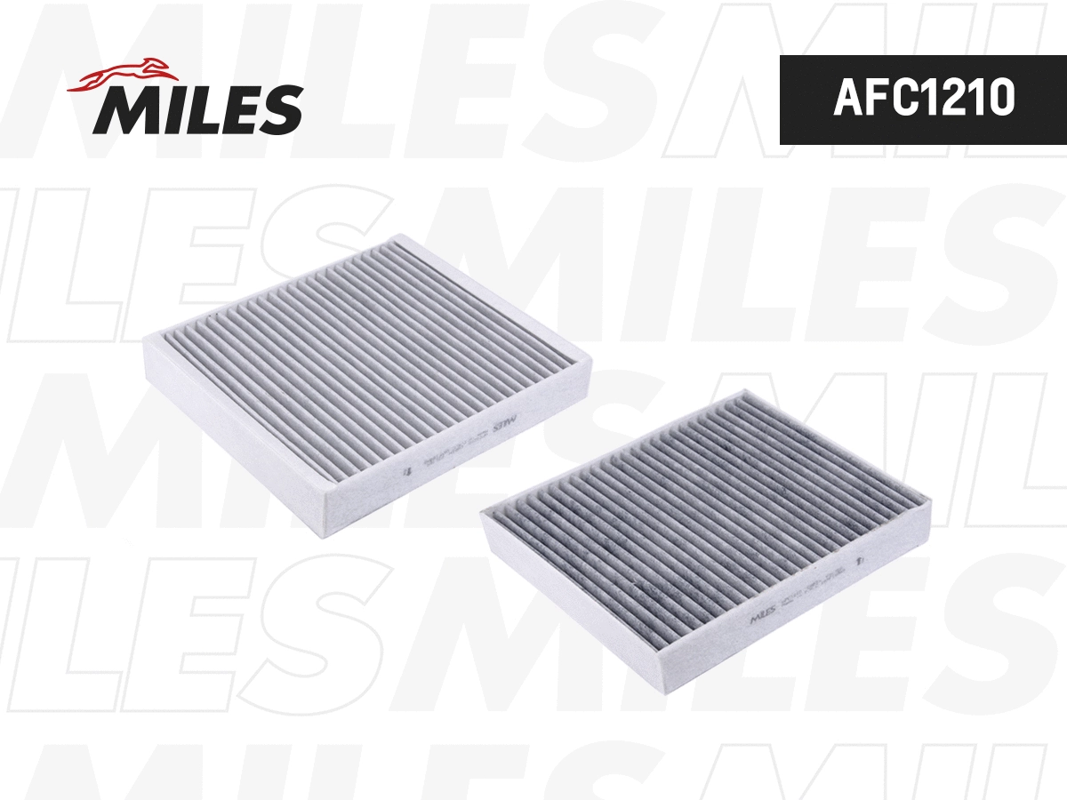 Filtre, air de l'habitacle MILES AFC1210