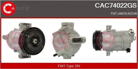 Compresseur, climatisation CASCO CAC74022GS