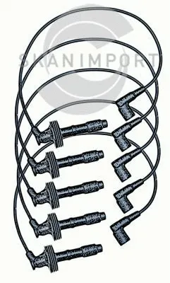 Kit de câbles d'allumage SKANIMPORT 5701VO