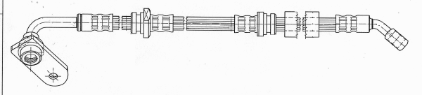 Flexible de frein CEF 512029