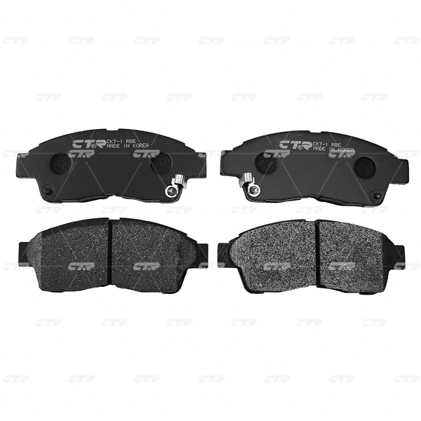 Kit de plaquettes de frein, frein à disque CTR GK1015