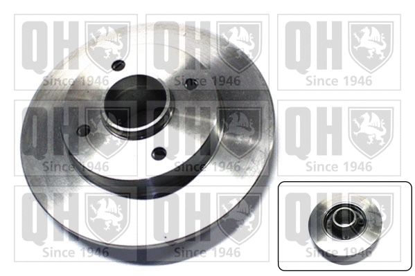 Disque de frein QUINTON HAZELL BDC5425