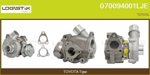 Turbocompresseur, suralimentation LGK 070094001LJE