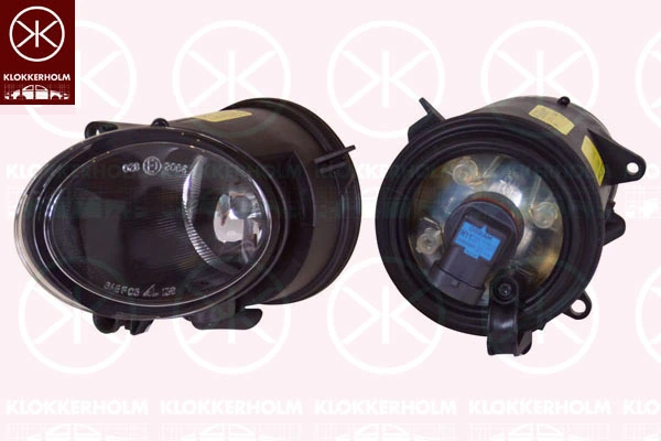 Projecteur antibrouillard KLOKKERHOLM 00300284A1