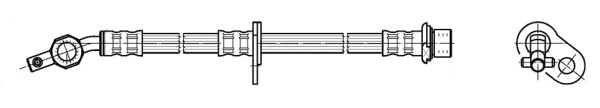 Flexible de frein CEF 511427