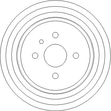 Tambour de frein National NDR015