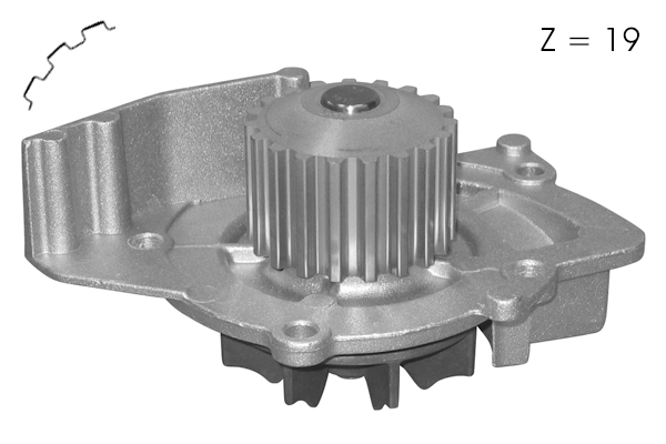Pompe à eau, refroidissement du moteur TECDRIVE TPAE0011