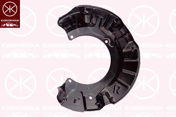 Déflecteur, disque de frein KLOKKERHOLM 4001377