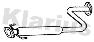 Silencieux central KLARIUS 230814