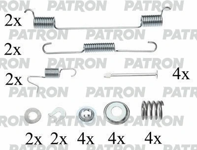 Kit d'accessoires, mâchoire de frein PATRON PSRK0167