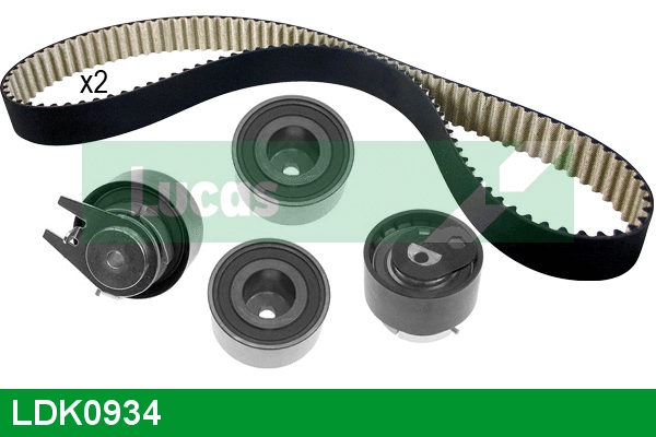 Kit de courroie crantée LUCAS LDK0934
