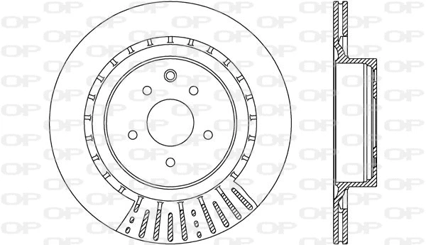 Disque de frein OPEN PARTS BDR2710.20