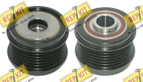 Poulie roue libre, alternateur REPKIT RKT3822