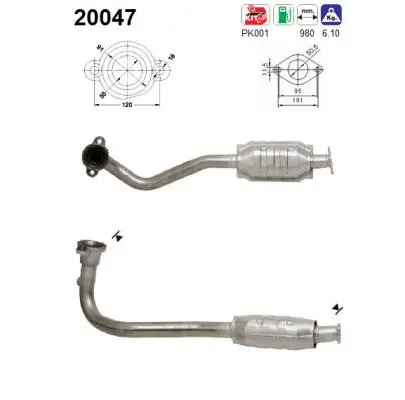 Catalyseur AS 20047