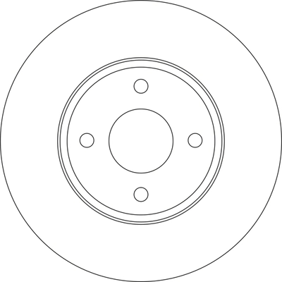 Disque de frein ABTEX BD1954V