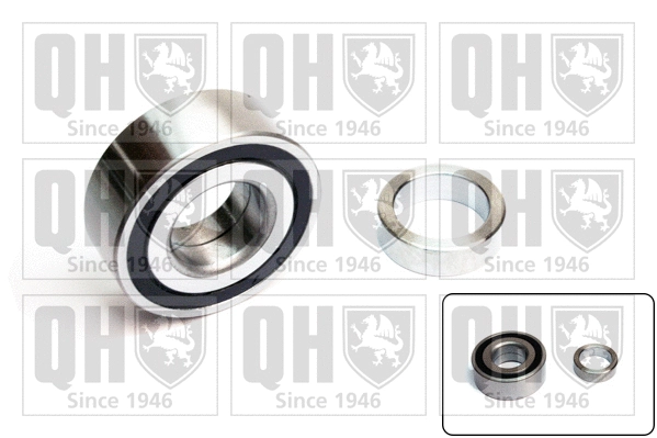 Kit de roulements de roue QUINTON HAZELL QWB151C