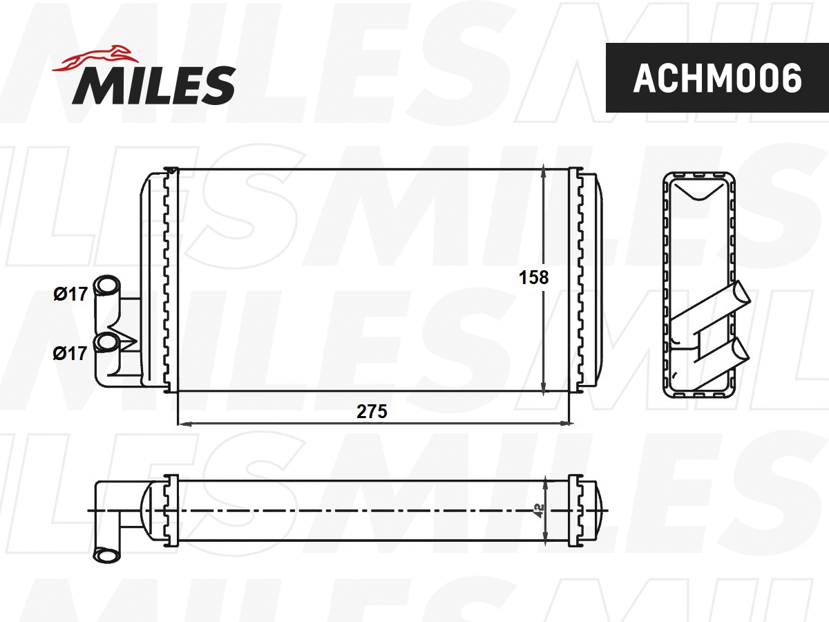 Système de chauffage MILES ACHM006