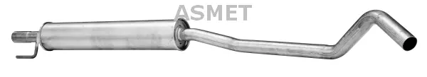 Silencieux central ASMET 05.153
