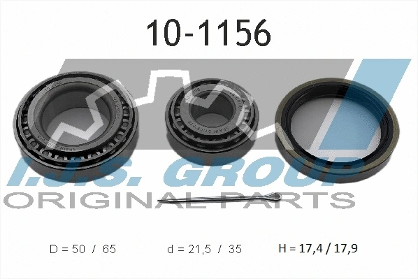 Kit de roulements de roue IJS GROUP 10-1156