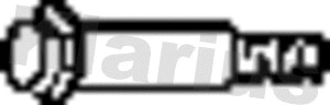 Vis, système d'échappement KLARIUS 440002